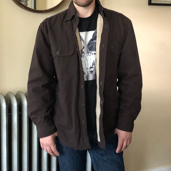 overshirt zip jacket